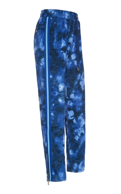 Shop Just Don Camo Corduroy Track Pants In Blue