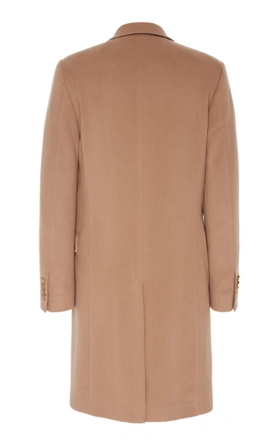 Shop Givenchy Brushed Wool-cashmere Coat In Neutral