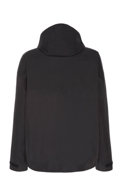 Shop Givenchy Logo Zip-front Jacket In Black