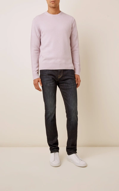 Shop Frame Cashmere-blend Sweater In Pink