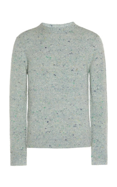 Shop Acne Studios Peele Wool And Cashmere Sweater In Green