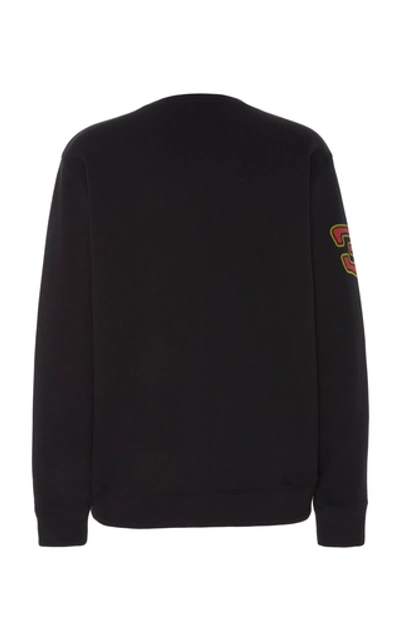 Shop Givenchy Tiger-patch Cotton Sweatshirt In Black