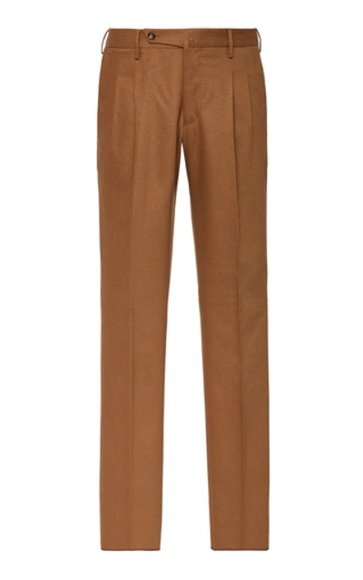 Shop Pt01 Corduroy Slim-fit Trousers In Brown