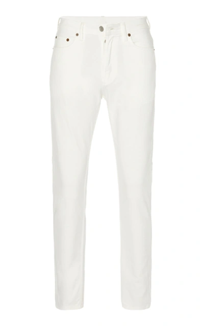 Shop Acne Studios River White Denim Jeans