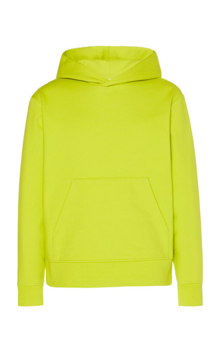 acne studios yellow hoodie