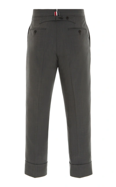 Shop Thom Browne Classic Mohair Single-breasted Suit In Grey
