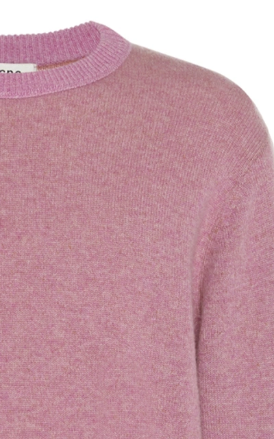 Shop Acne Studios Cashmere Sweater In Purple