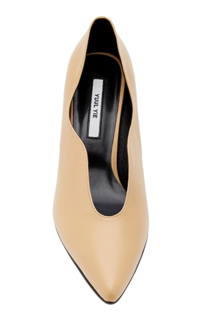 Shop Yuul Yie Women's Exclusive Bebe Leather Pumps In Neutral