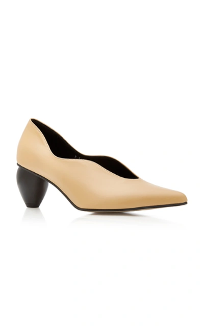 Shop Yuul Yie Women's Exclusive Bebe Leather Pumps In Neutral