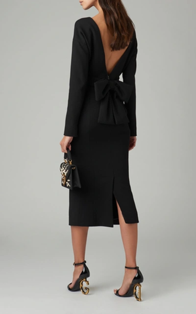 Shop Dolce & Gabbana Logo-embellished Leather Sandals In Black