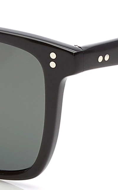 Shop Oliver Peoples Lachman Square-frame Acetate Sunglasses In Black