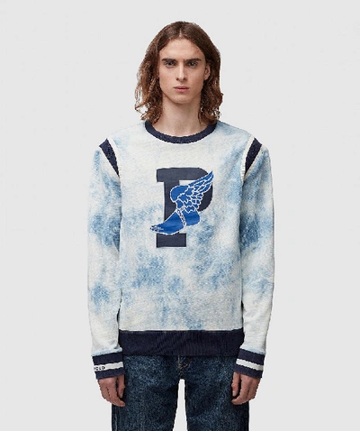 Shop Polo Ralph Lauren P Sweatshirt In Blue