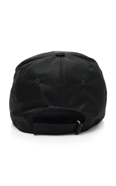 Shop Givenchy Logo Embroidered Baseball Cap In Black/white