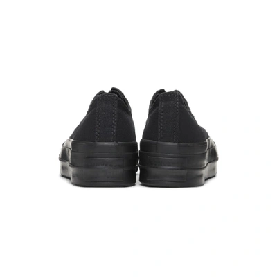 Shop Converse Black Chuck Taylor All Star Lift Clean Low Sneakers