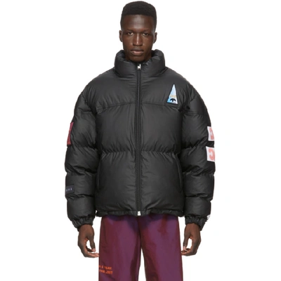 Adidas Originals By Alexander Wang Flex2club Puffer Jacket In Black |  ModeSens