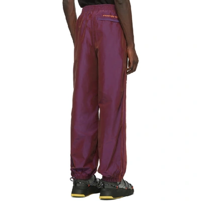 Shop Adidas Originals By Alexander Wang Purple You For E Yeah Exceed The Limit Track Pants In Multi