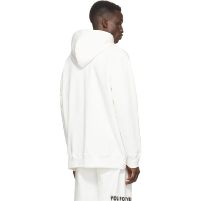 Shop Adidas Originals By Alexander Wang White You For E Yeah Exceed The Limit Hoodie