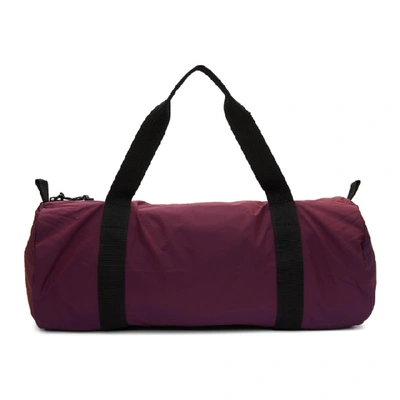 Shop Adidas Originals By Alexander Wang Purple Duffle Bag In Multi