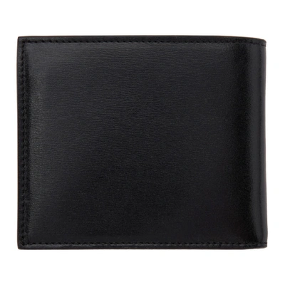 Shop Saint Laurent Black Tiny Monogramme East/west Wallet In 1000 Nero