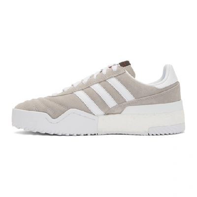 Shop Adidas Originals By Alexander Wang Taupe B-ball Soccer Sneakers In Clear Granite