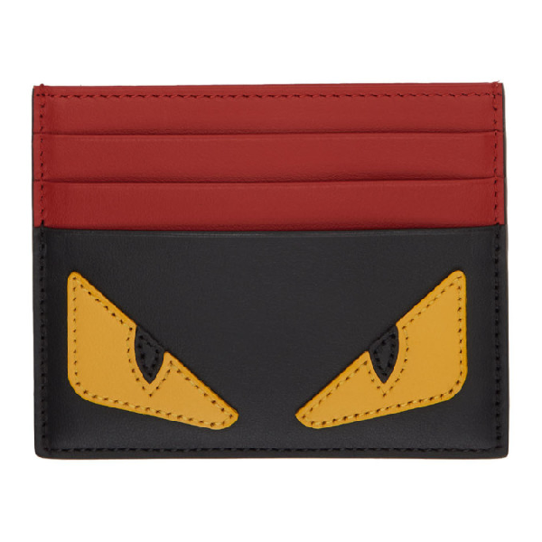 fendi monster cardholder