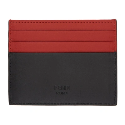 Shop Fendi Multicolor Bag Bugs Card Holder In F0u9t Nrgia