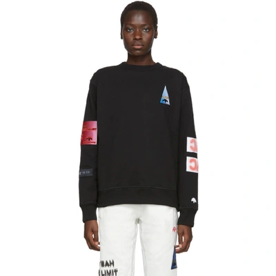 Adidas Originals By Alexander Wang Adidas By Alexander Wang Flex2club Crew  Neck Sweater In Black | ModeSens