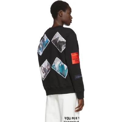 Shop Adidas Originals By Alexander Wang Black Flex2club Sweatshirt