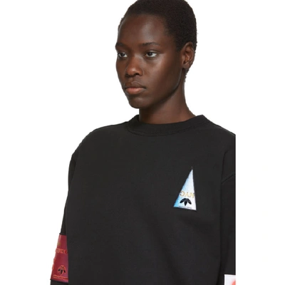 Shop Adidas Originals By Alexander Wang Black Flex2club Sweatshirt