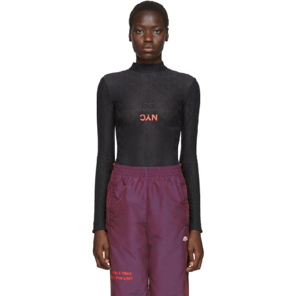 turtleneck thong bodysuit