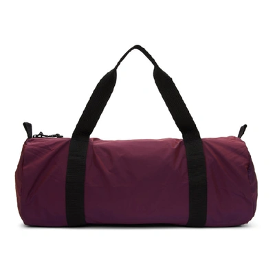 Shop Adidas Originals By Alexander Wang Purple Duffle Bag In Multi Color