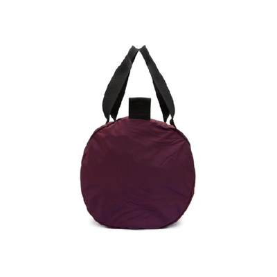 Shop Adidas Originals By Alexander Wang Purple Duffle Bag In Multi Color