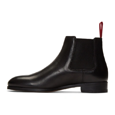 Shop Paul Smith Black Crown Chelsea Boots In 79 Black
