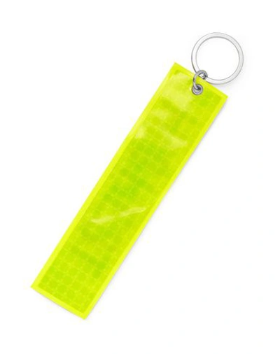 Shop Palm Angels Key Ring In Yellow