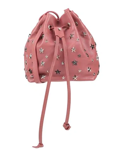 Shop Jimmy Choo Handbags In Pastel Pink