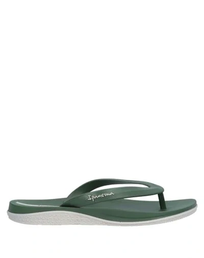 Shop Ipanema Flip Flops In Green