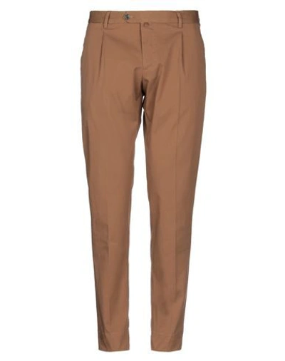 Shop Briglia 1949 Casual Pants In Brown