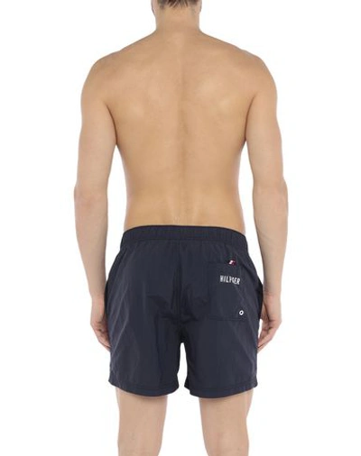 Shop Tommy Hilfiger Swim Shorts In Dark Blue