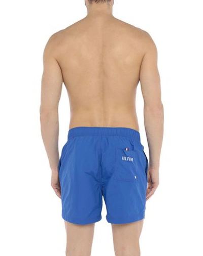 Shop Tommy Hilfiger Swim Shorts In Bright Blue