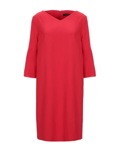 Antonelli Short Dresses In Red