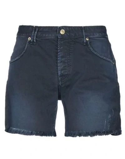 Shop Cycle Denim Shorts In Dark Blue