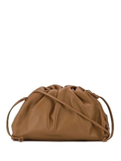 Shop Bottega Veneta The Mini Pouch Bag In Neutrals