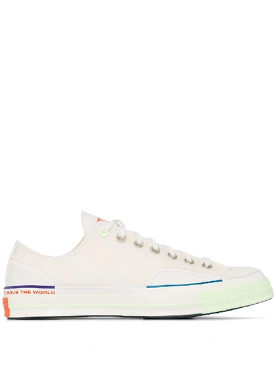 Shop Converse X Pigalle Chuck 70 Low Top Sneakers In White