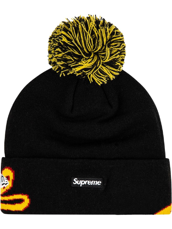 new era x supreme beanie