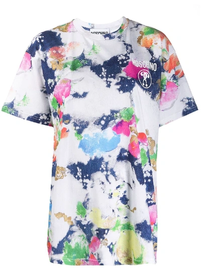 DOUBLE QUESTION MARK TIE-DYE T-SHIRT