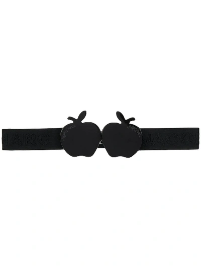 Shop Marc Jacobs The Apple Belt In Black