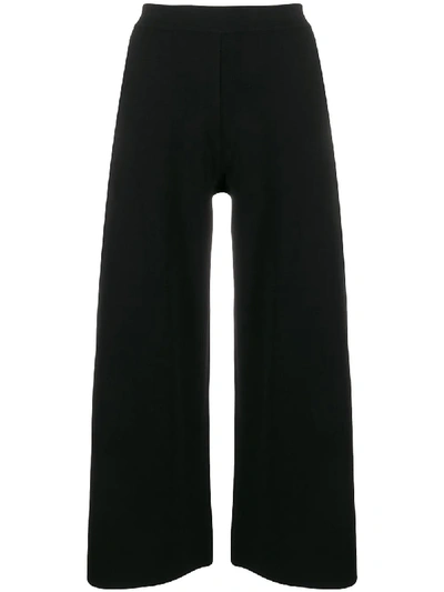 HIGH-RISE CROPPED CULOTTES
