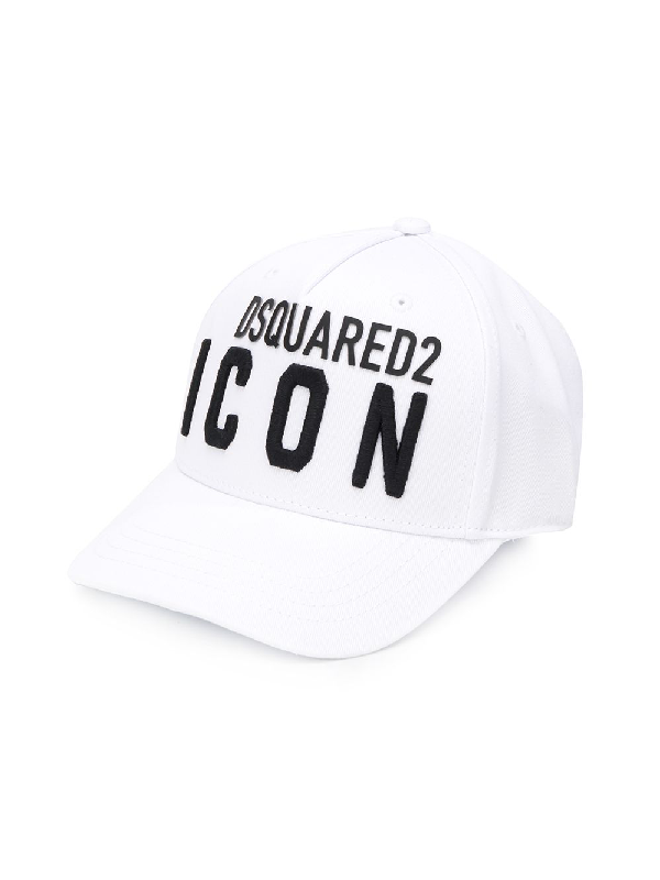 dsquared2 cap white