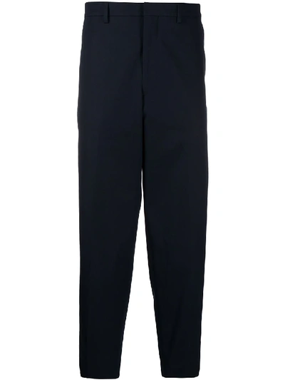 ZIP DETAIL TAILORED TROUSERS