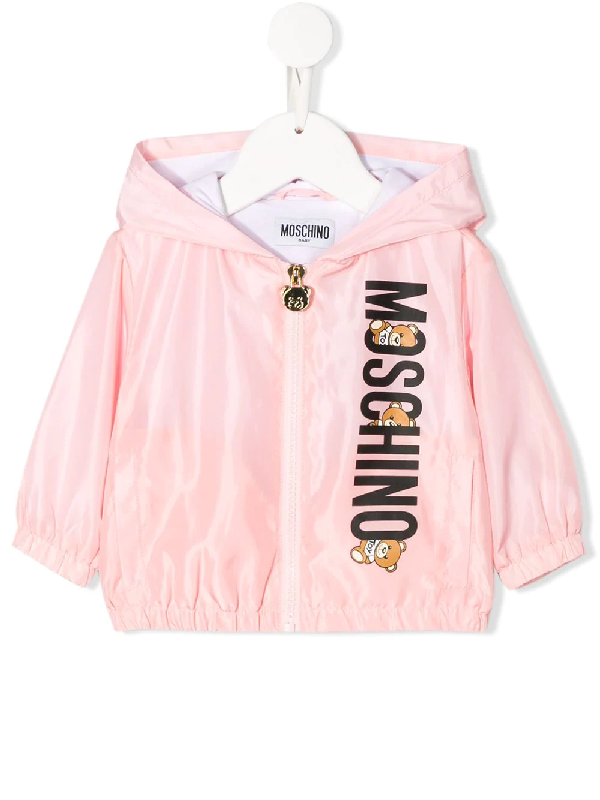 baby pink waterproof jacket
